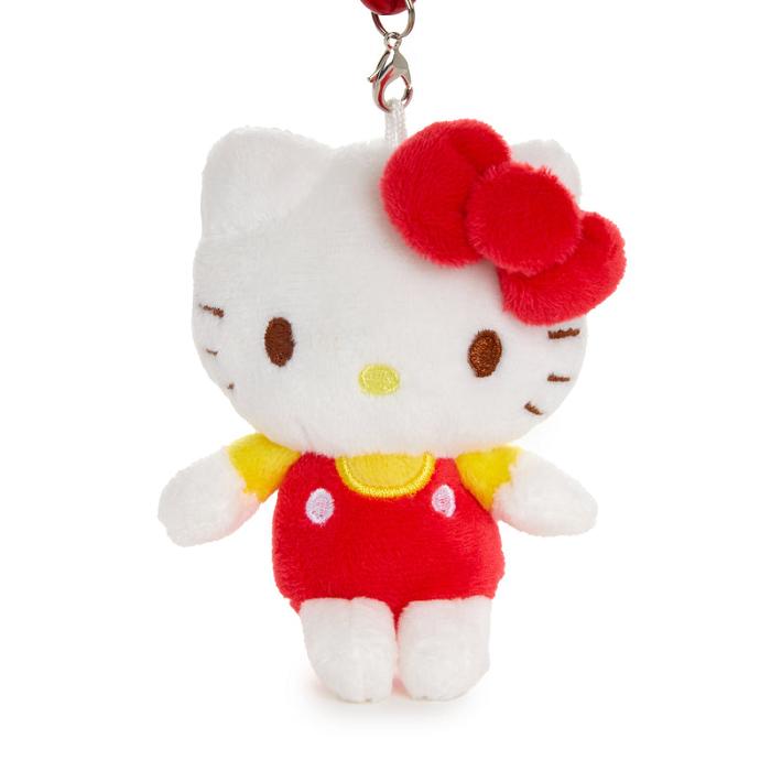 Hello Kitty Hello Kitty Plush Mascot Carabiner Czerwone | PL_HK94707