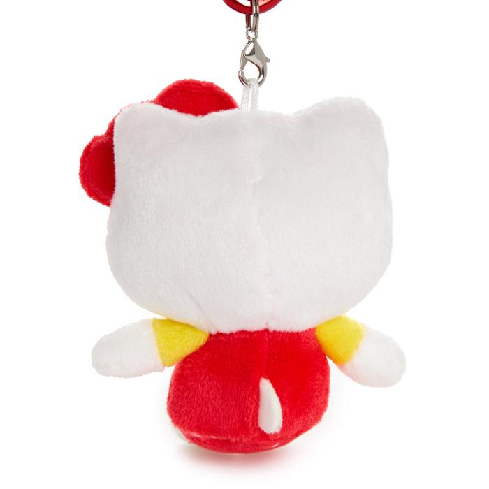 Hello Kitty Hello Kitty Plush Mascot Carabiner Czerwone | PL_HK94707