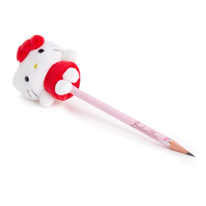 Hello Kitty Hello Kitty Plush Pencil Topper Czerwone | PL_HK17319