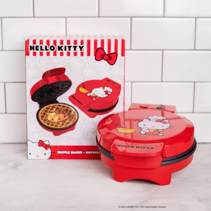 Hello Kitty Hello Kitty Red Waffle Maker Czerwone | PL_HK22869