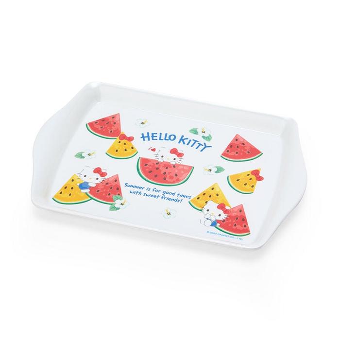 Hello Kitty Hello Kitty Serving Tray (Summer Weather) Czerwone | PL_HK15277