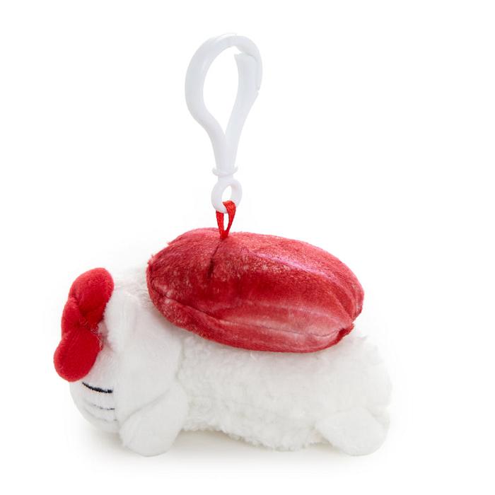 Hello Kitty Hello Kitty Sushi Mascot Clip (Tuna) Białe Czerwone | PL_HK68686