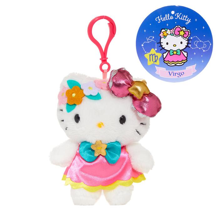 Hello Kitty Hello Kitty Virgo Mascot Clip (Zodiac Series) Różowe Niebieskie | PL_HK69554