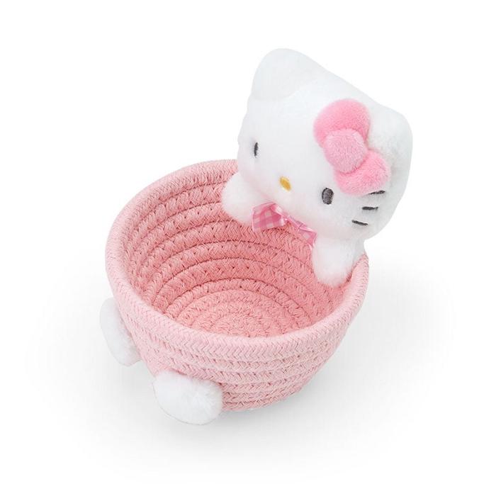 Hello Kitty Hello Kitty Woven Rope Storage Basket (Multi) Różowe | PL_HK68860