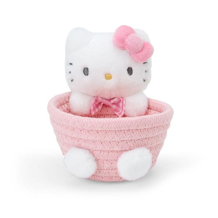 Hello Kitty Hello Kitty Woven Rope Storage Basket (Multi) Różowe | PL_HK68860