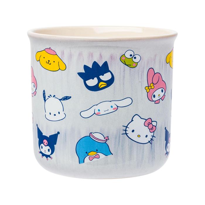 Hello Kitty Hello Kitty and Friends Ceramic Mug (Glaze Faces) Niebieskie | PL_HK97381