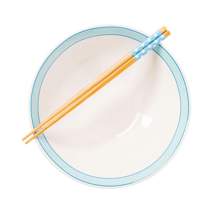 Hello Kitty Hello Kitty and Friends Ceramic Noodle Bowl and Chopstick Set (Lunch Friends) Białe | PL_HK46381