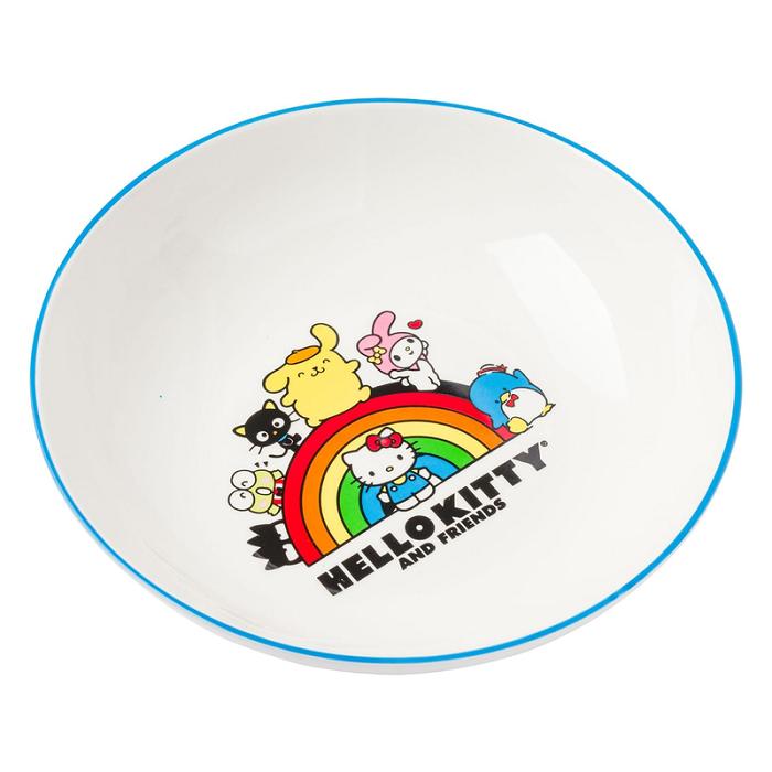 Hello Kitty Hello Kitty and Friends Ceramic Dinner Bowl (Rainbow Parade) Kolorowe | PL_HK20445