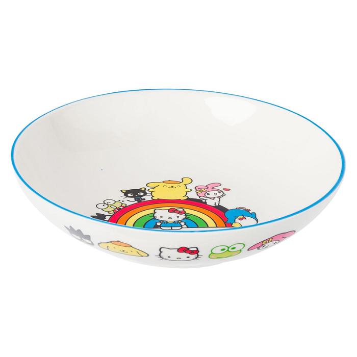 Hello Kitty Hello Kitty and Friends Ceramic Dinner Bowl (Rainbow Parade) Kolorowe | PL_HK20445