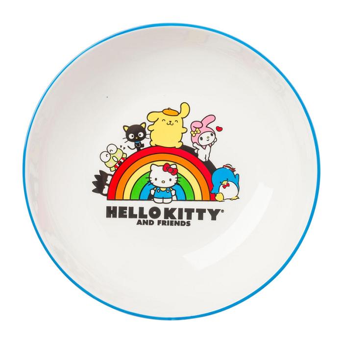 Hello Kitty Hello Kitty and Friends Ceramic Dinner Bowl (Rainbow Parade) Kolorowe | PL_HK20445