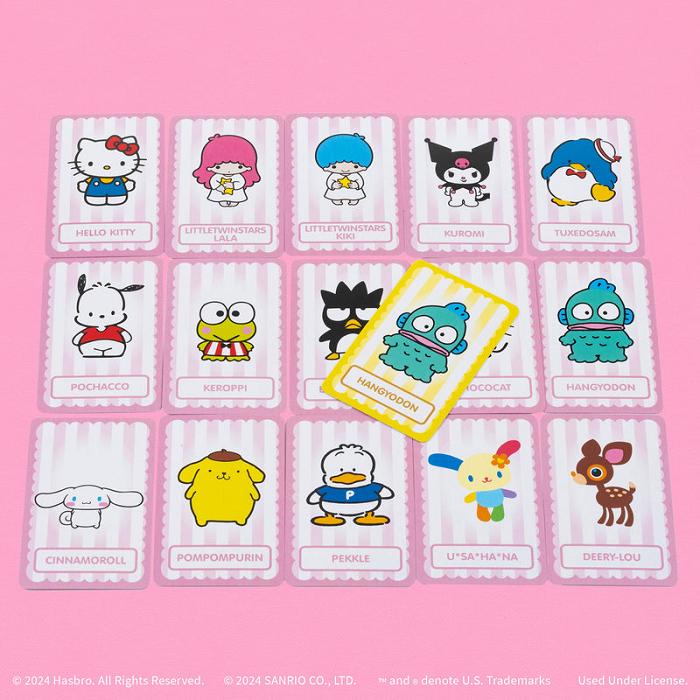 Hello Kitty Hello Kitty and Friends Guess Who? Card Game Niebieskie | PL_HK95033