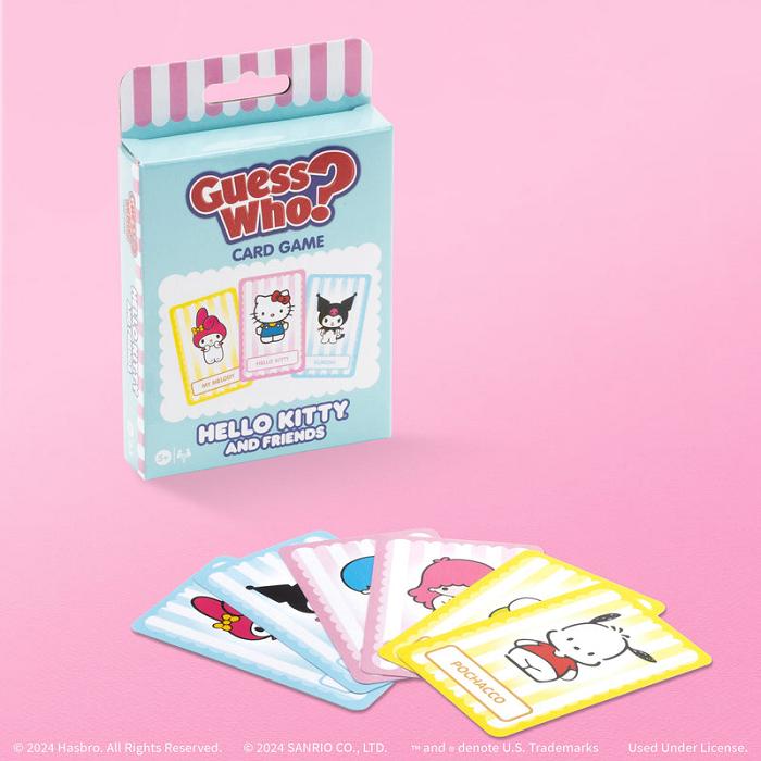 Hello Kitty Hello Kitty and Friends Guess Who? Card Game Niebieskie | PL_HK95033