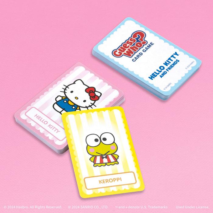 Hello Kitty Hello Kitty and Friends Guess Who? Card Game Niebieskie | PL_HK95033