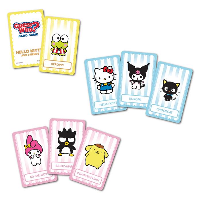 Hello Kitty Hello Kitty and Friends Guess Who? Card Game Niebieskie | PL_HK95033