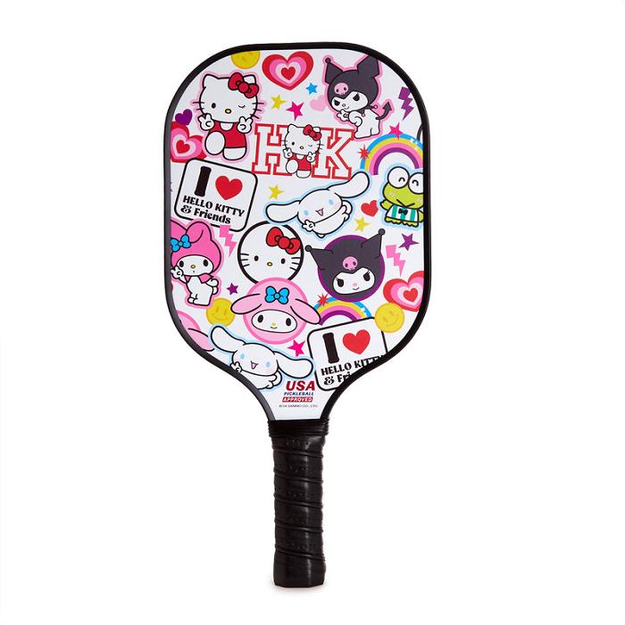 Hello Kitty Hello Kitty and Friends Pickleball Set Różowe Białe | PL_HK31279