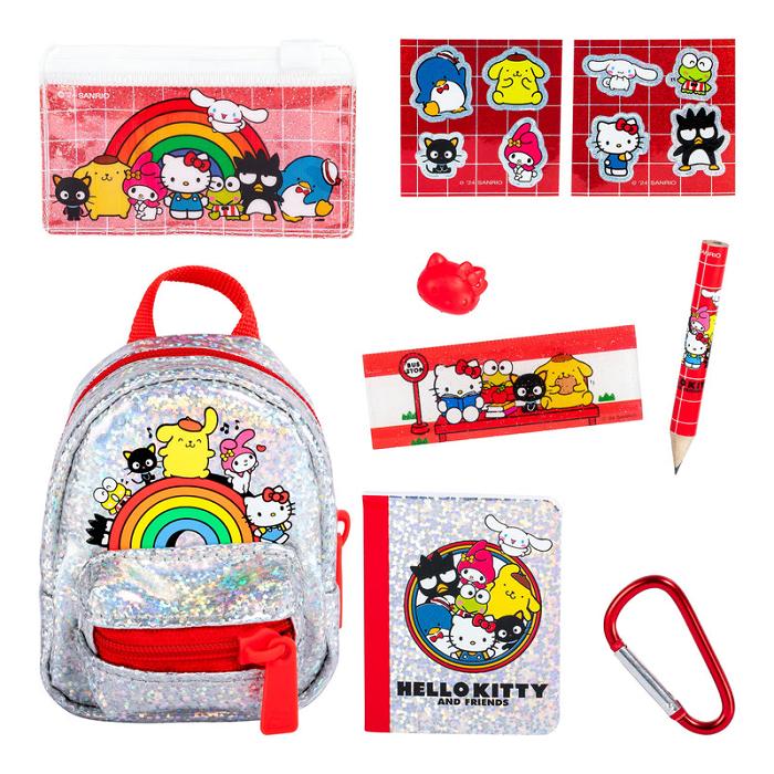 Hello Kitty Hello Kitty and Friends Real Littles Micro Backpack Kolorowe | PL_HK75589