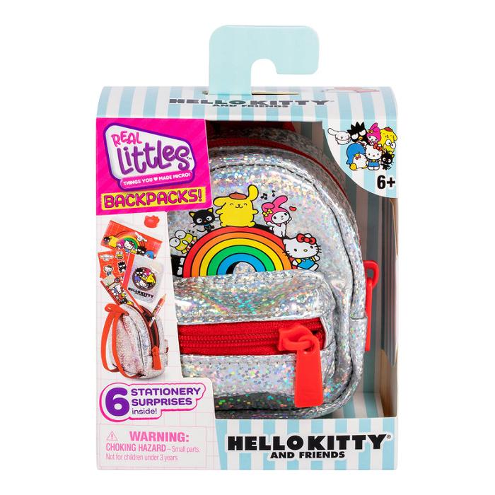 Hello Kitty Hello Kitty and Friends Real Littles Micro Backpack Silve | PL_HK33452