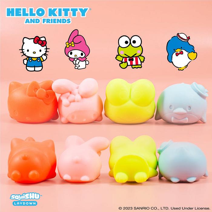 Hello Kitty Hello Kitty and Friends Squishy Toy Kolorowe | PL_HK16650