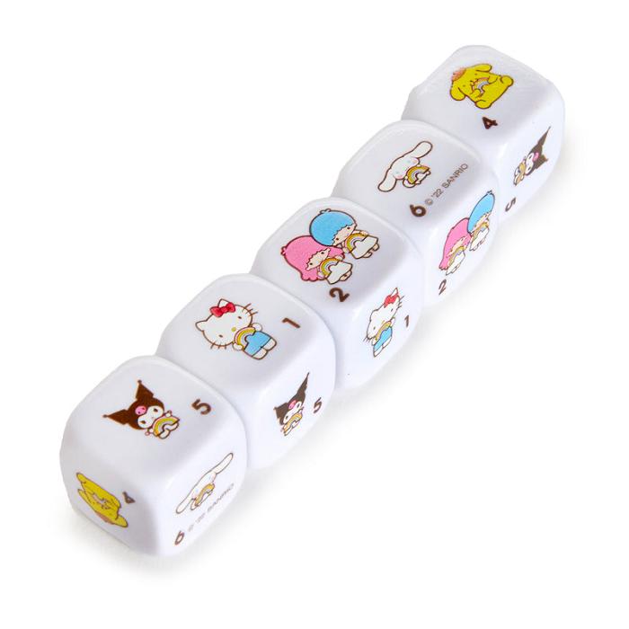 Hello Kitty Hello Kitty and Friends Yahtzee Game Białe | PL_HK11350