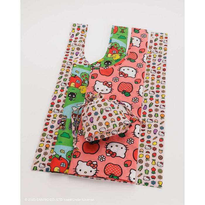 Hello Kitty Hello Kitty and Friends x Baggu Standard Bags Set (Apples + Icons + Friends) Kolorowe | PL_HK74484