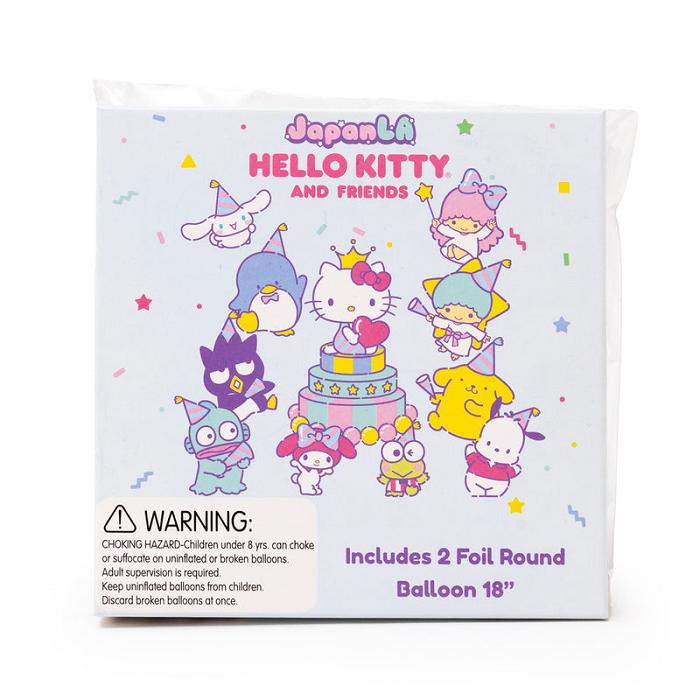 Hello Kitty Hello Kitty and Friends x JapanLA Balloon Pack Niebieskie | PL_HK24898