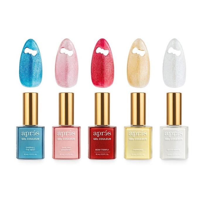 Hello Kitty Hello Kitty x Aprés 5-pc Nail Gel Couleur Set Kolorowe | PL_HK54258