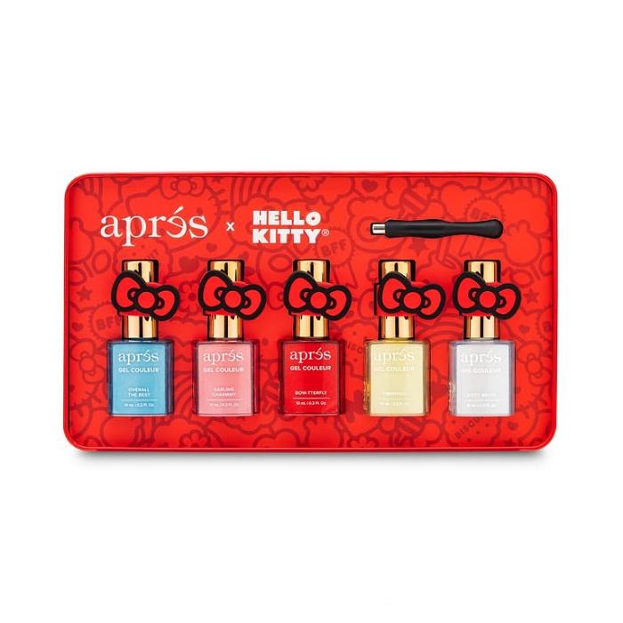 Hello Kitty Hello Kitty x Aprés 5-pc Nail Gel Couleur Set Kolorowe | PL_HK54258