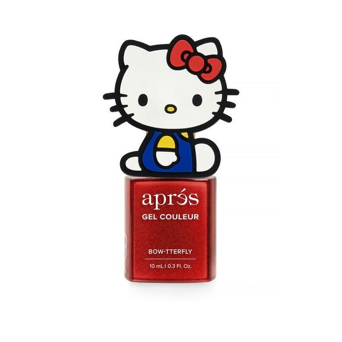 Hello Kitty Hello Kitty x Aprés Nail Gel Couleur (Bow-tterfly) Czerwone | PL_HK47342