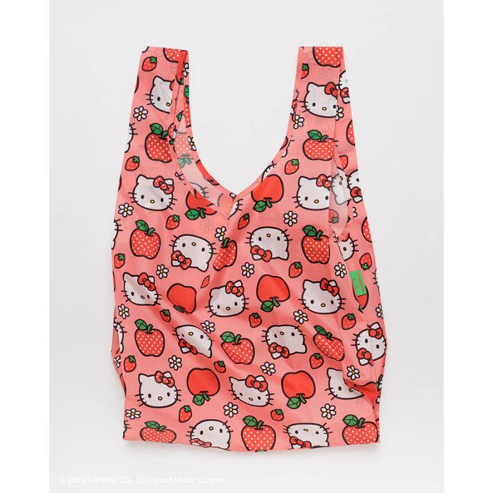 Hello Kitty Hello Kitty x Baggu Standard Baggu (Apples) Czerwone | PL_HK10641