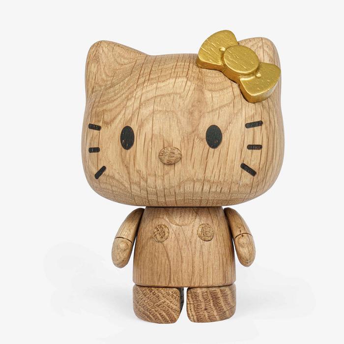 Hello Kitty Hello Kitty x Boyhood Limited Edition Oak Figurine (50th Anniversary) Brązowe | PL_HK43411