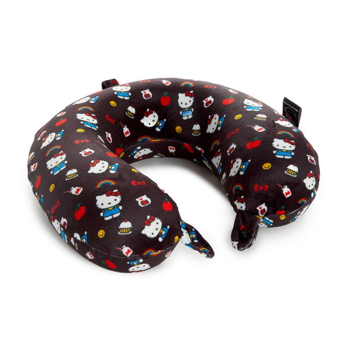 Hello Kitty Hello Kitty x FUL Classic Neck Pillow Czarne | PL_HK65257