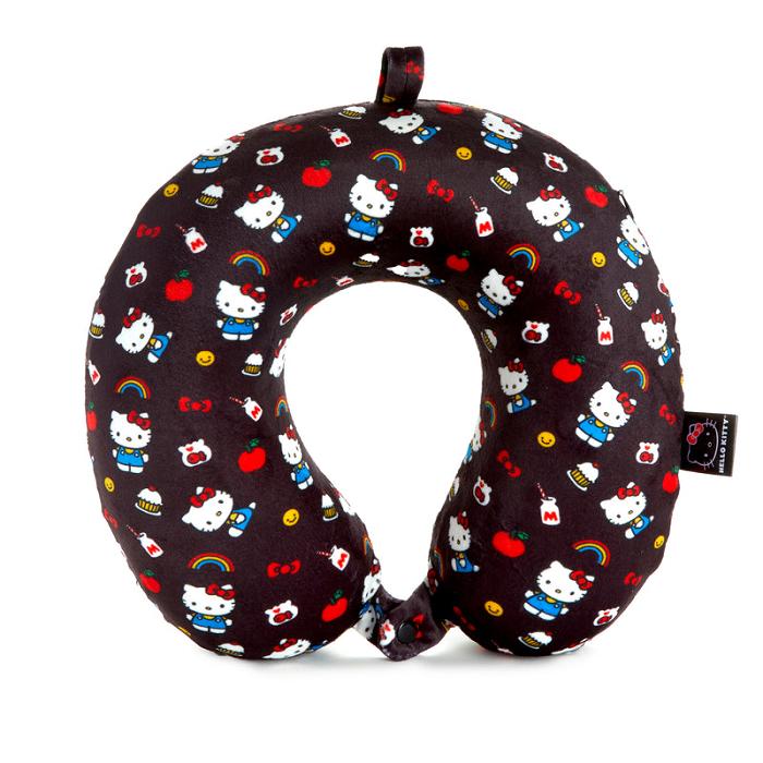 Hello Kitty Hello Kitty x FUL Classic Neck Pillow Czarne | PL_HK65257