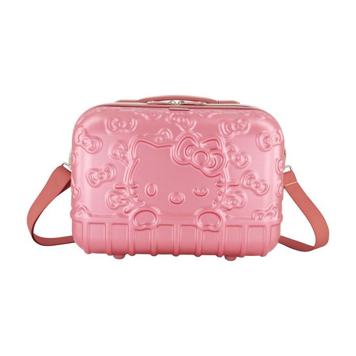 Hello Kitty Hello Kitty x FUL Pink Molded Carry-On Train Case Różowe | PL_HK78925