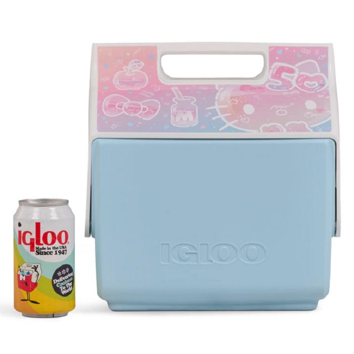 Hello Kitty Hello Kitty x Igloo 50th Anniversary Little Playmate 7 Qt Cooler Niebieskie | PL_HK33052