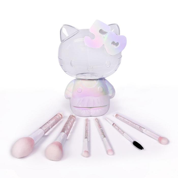 Hello Kitty Hello Kitty x Impressions Vanity 50th Anniv. 6-Pc Brush Gift Set Różowe | PL_HK81468