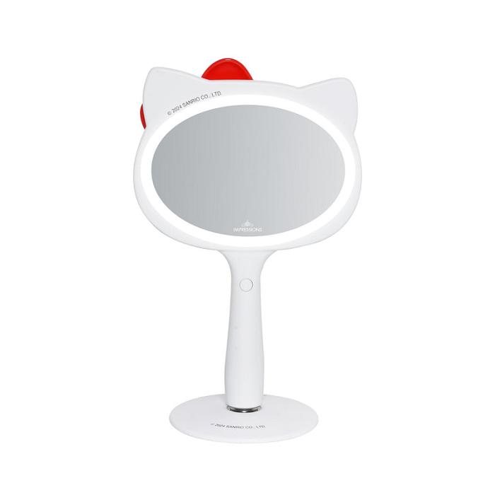 Hello Kitty Hello Kitty x Impressions Vanity LED Handheld Mirror Białe | PL_HK53114