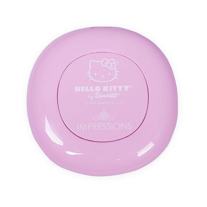 Hello Kitty Hello Kitty x Impressions Vanity 50th Anniv. Round LED Compact Mirror Różowe | PL_HK95466