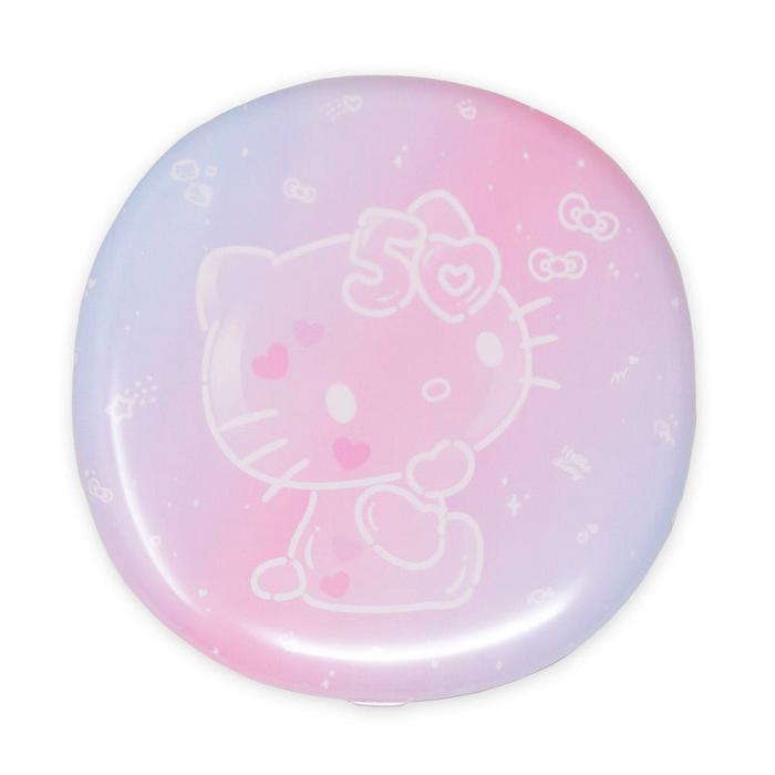 Hello Kitty Hello Kitty x Impressions Vanity 50th Anniv. Round LED Compact Mirror Różowe | PL_HK95466