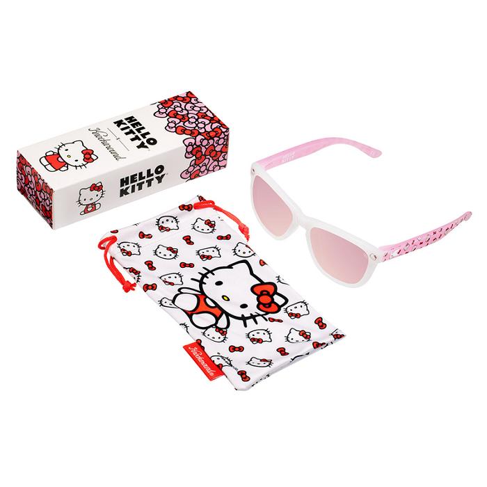 Hello Kitty Hello Kitty x Knockaround Kids Pink Sunglasses (Premiums) Różowe | PL_HK13108