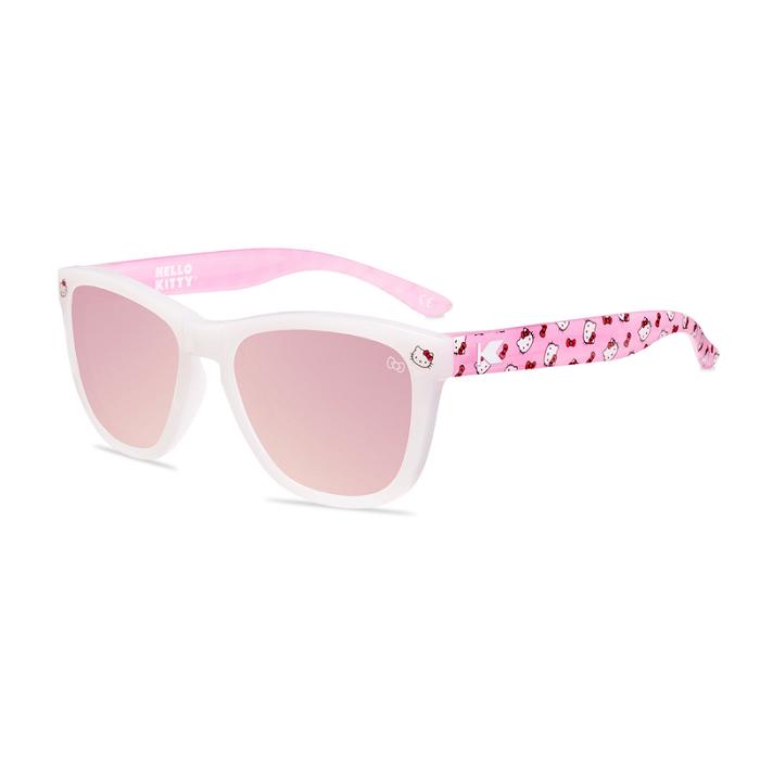 Hello Kitty Hello Kitty x Knockaround Kids Pink Sunglasses (Premiums) Różowe | PL_HK13108