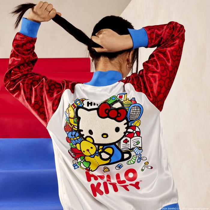 Hello Kitty Hello Kitty x Loungefly 50th Anniversary Classic Unisex Jacket Kolorowe | PL_HK63368