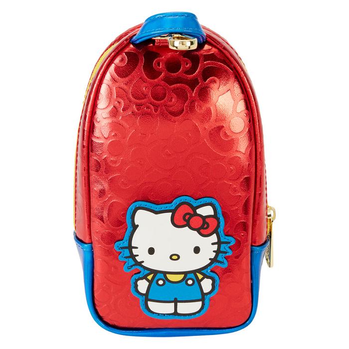 Hello Kitty Hello Kitty x Loungefly 50th Anniversary Classic Mini Backpack Pencil Case Czerwone | PL_HK13135