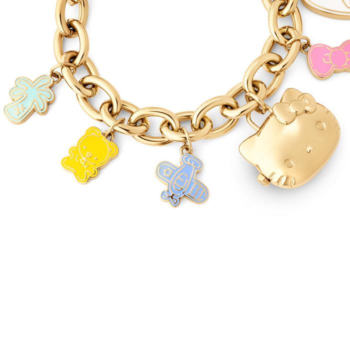 Hello Kitty Hello Kitty x MVMT 50th Anniversary Charm Bracelet Złote | PL_HK84684