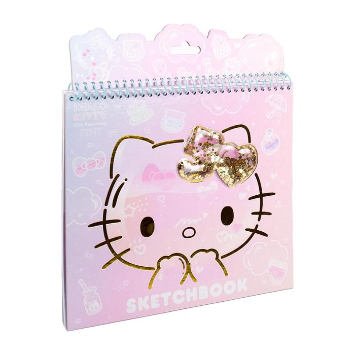 Hello Kitty Hello Kitty x STMT 50th Anniversary Sketchbook Różowe | PL_HK18964