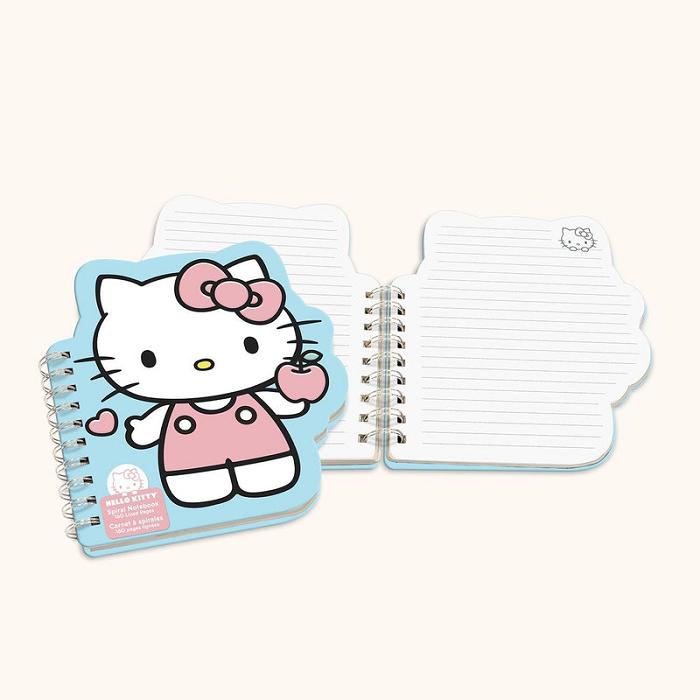 Hello Kitty Hello Kitty x Studio Oh! Classic Blue Die-Cut Notebook Niebieskie | PL_HK23261