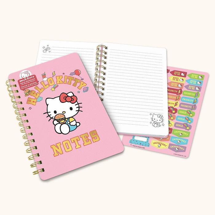 Hello Kitty Hello Kitty x Studio Oh! College Letters Agatha Notebook Różowe | PL_HK15017