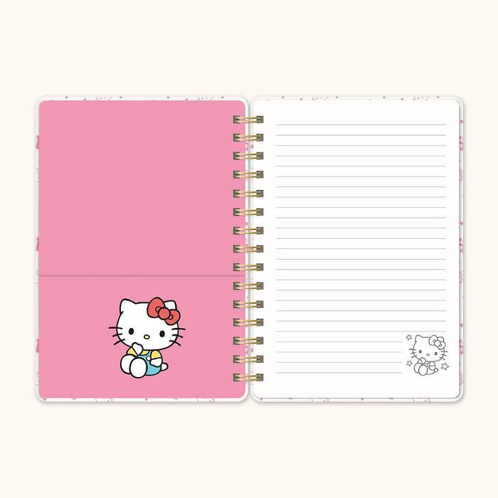 Hello Kitty Hello Kitty x Studio Oh! College Letters Agatha Notebook Różowe | PL_HK15017