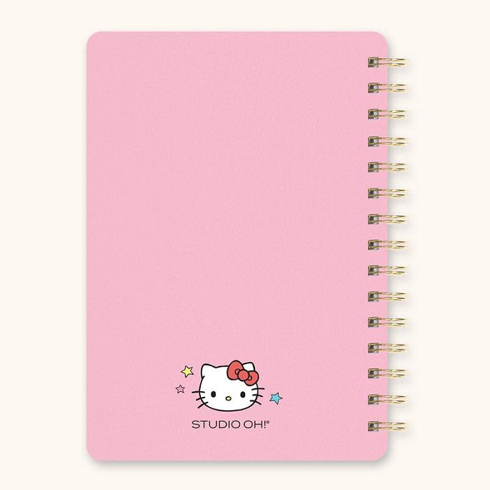 Hello Kitty Hello Kitty x Studio Oh! College Letters Agatha Notebook Różowe | PL_HK15017