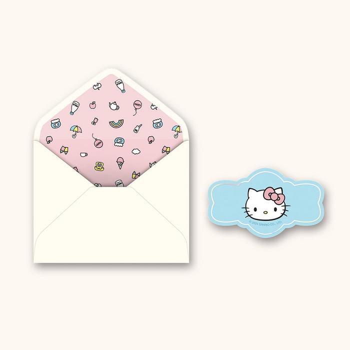 Hello Kitty Hello Kitty x Studio Oh! Just Saying Hello Deluxe Greeting Card Niebieskie | PL_HK52705