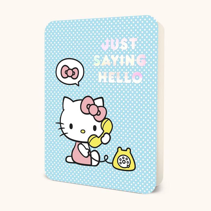 Hello Kitty Hello Kitty x Studio Oh! Just Saying Hello Deluxe Greeting Card Niebieskie | PL_HK52705